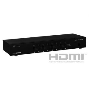 신우프로젝터-NEC프로젝터총판,[NRM-2218F] HDMI 8 : 1 수동셀렉터/리모콘
